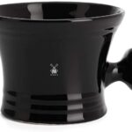 Muhle Ciotola da barba in porcellana nera RN46