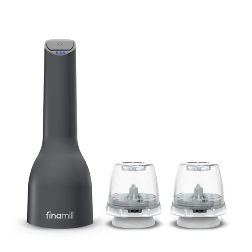 20230720103436.jpg finamill Spice Grinding FinaPod Pro Plus Nero USB ricaricabile Black - immagine 1