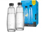 Sodastream 1L Glass Carafe 2 bottiglie di vetro da 1L