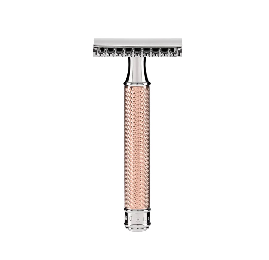 20241008094138_0.jpg Muhle Rasoio di sicurezza R41 ROSEGOLD - immagine 1