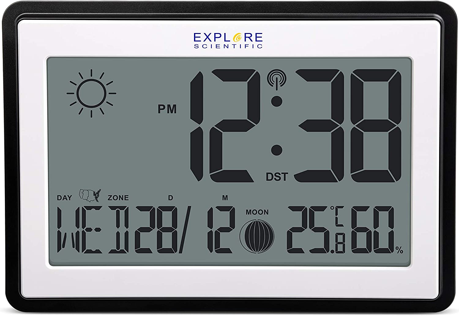 20221220030853.jpg Explore Scientific Wall Clock RDC8002CCM3000 - immagine 1