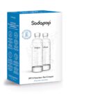 Sodapop Bottiglia in PET Cooper fondo acciaio