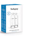 Sodapop Bottiglia in PET Cooper fondo acciaio