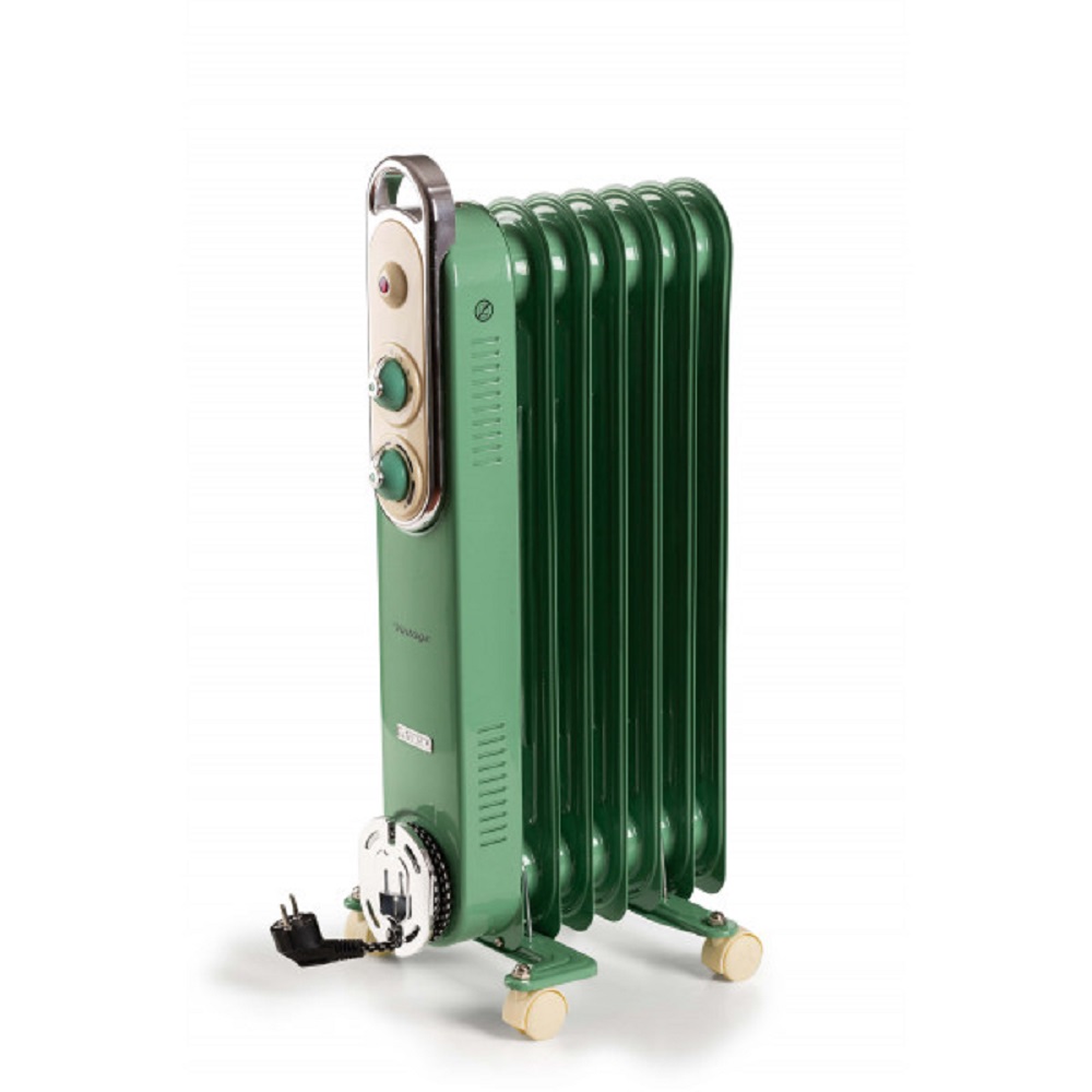 20251204064334_0.jpg Ariete Radiatore a olio 11 elementi 8252 Green - immagine 1