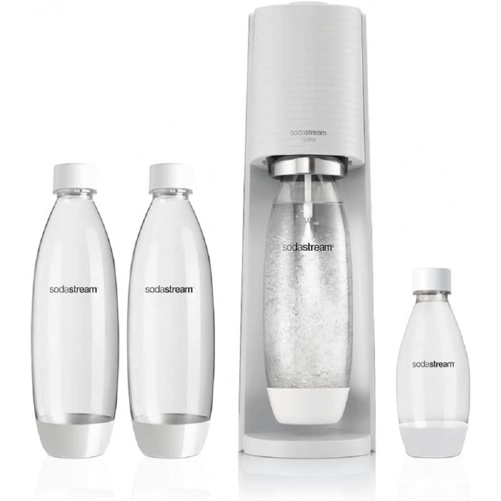 20251210035127_0.jpg Sodastream Sodastream Macchina per Gasatura Acqua + 3 Bottiglie + 1 Bombola TERRA - immagine 1