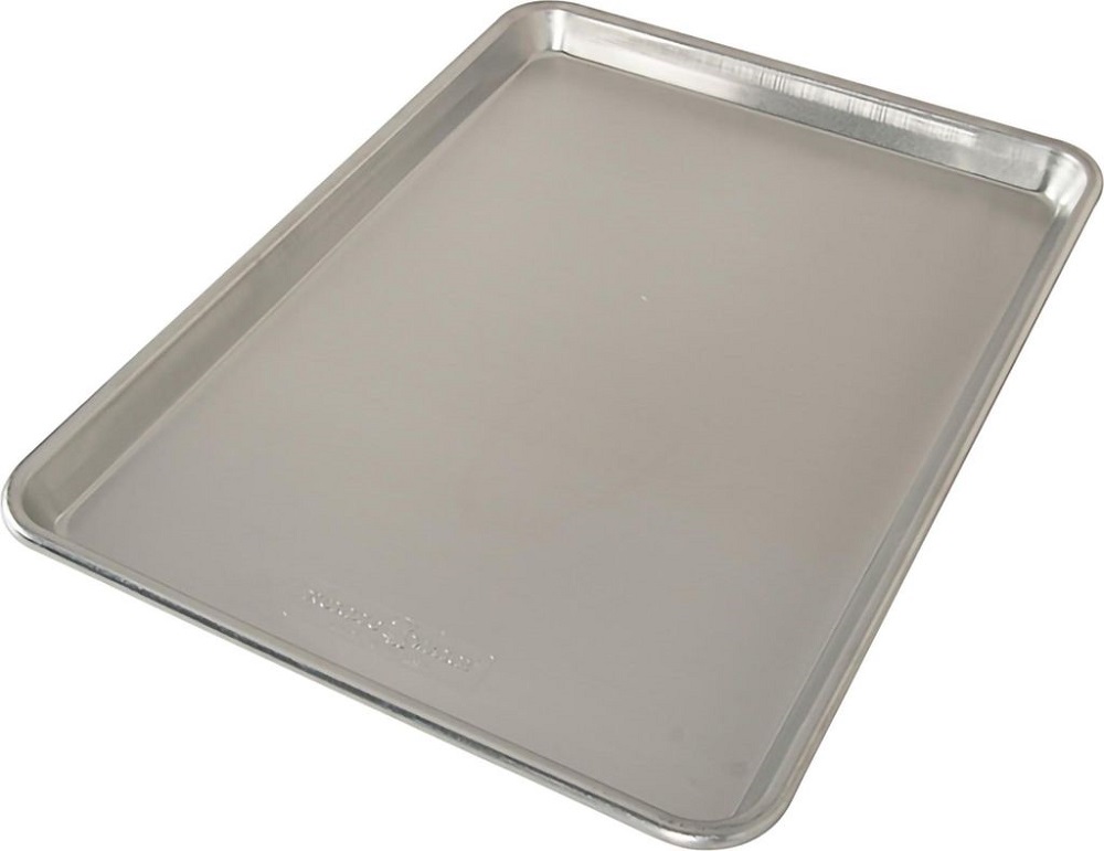 20251218121520_0.jpg Nordic Ware Teglia liscia rettangolare Alluminio - immagine 1