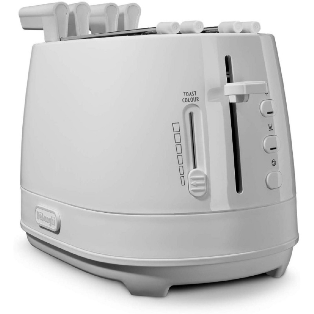 20260212052941_0.jpg De Longhi Tostapane Bianco CTLAP2203.W - immagine 1