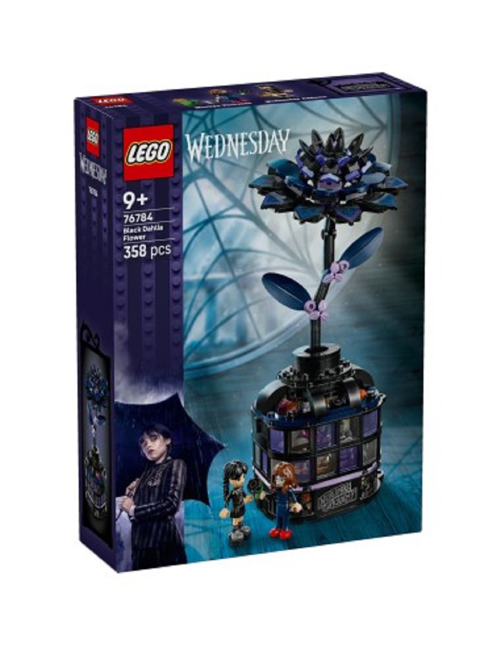20260404115038_0.jpg Lego Fiore di Dalia nero 76784 Wednesday - immagine 1