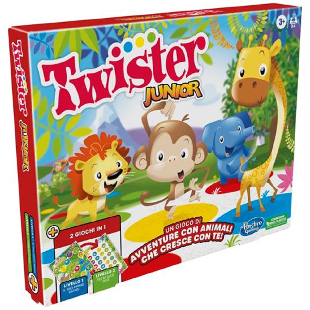 20260410123202_0.jpg Hasbro Hasbro Gaming Twister Junior F7478103 - immagine 1