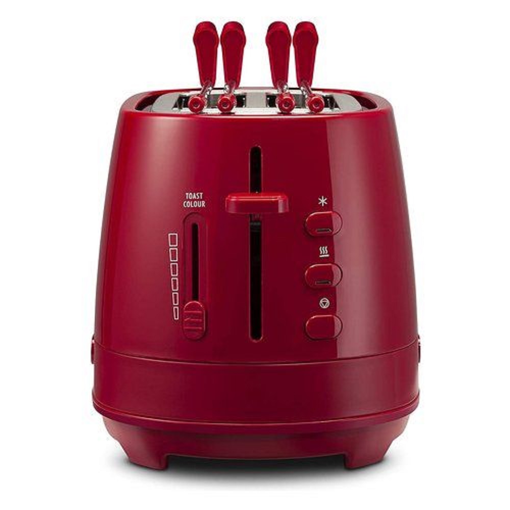 20260512044402_0.jpg De Longhi Tostapane rosso CTLAP2203.R - immagine 1