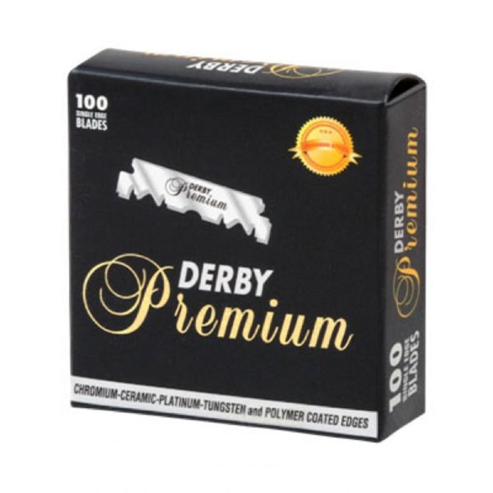 20260512044735_0.jpg Derby 100 lamette Premium mezza lametta - immagine 1