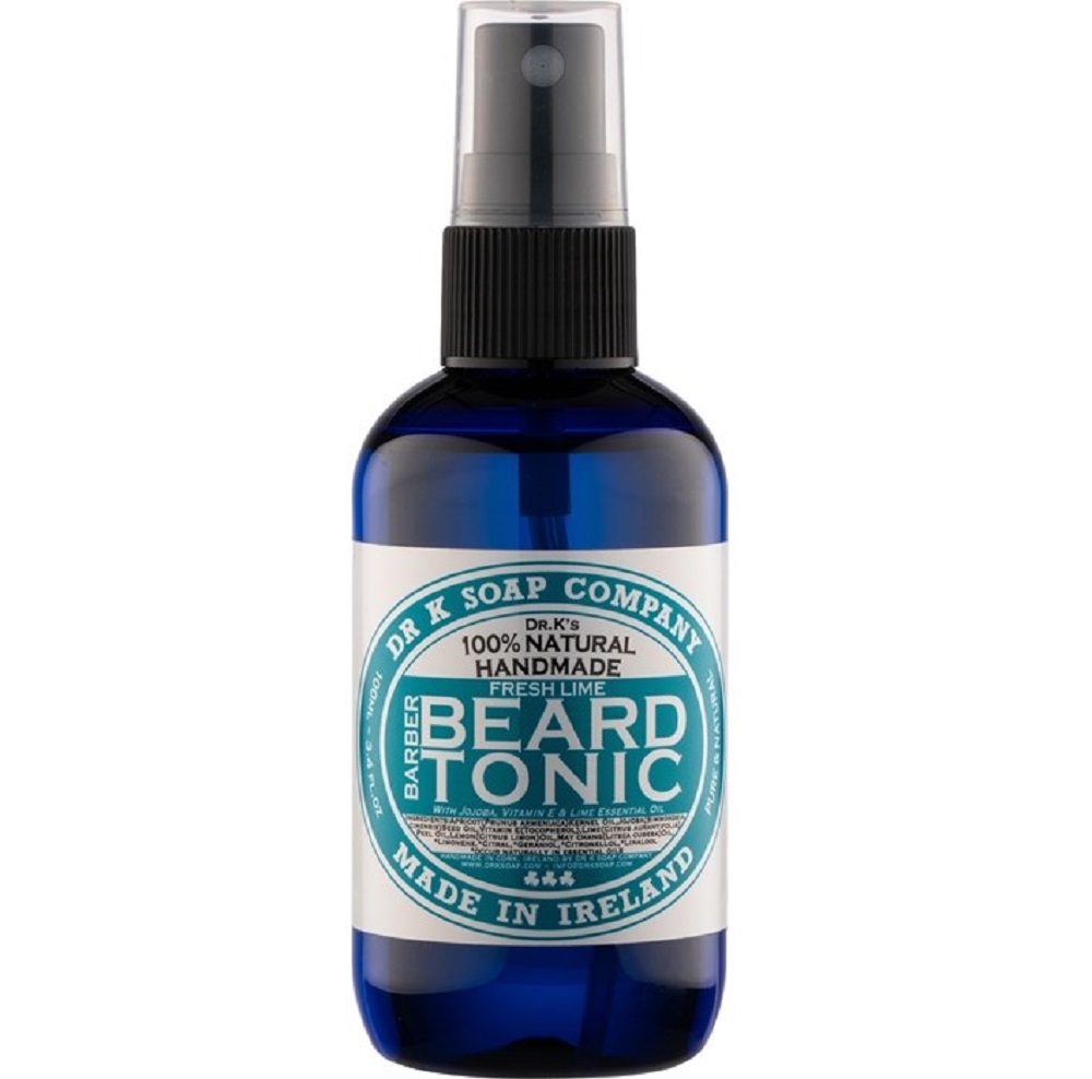 20260512060649_0.jpg DR K SOAP COMPANY Beard Tonic Fresh Lime 100ml - immagine 1
