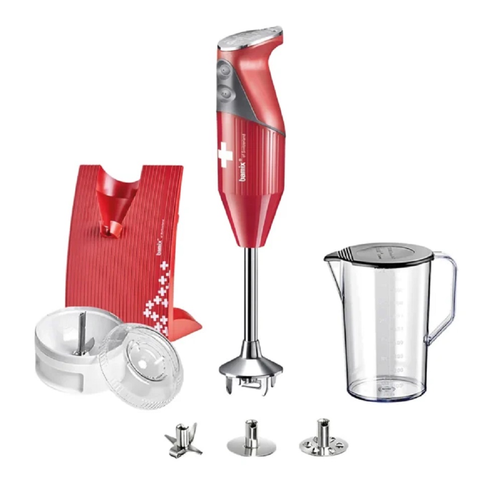20260512115348_0.jpg Bamix Frullatore ad immersione Swiss Line ROSSO - immagine 1