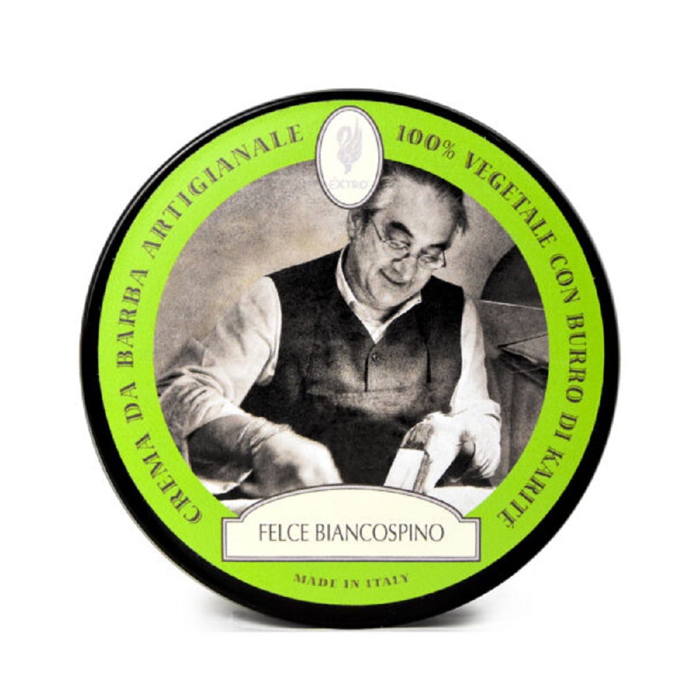 20260513123829_0.jpg Extrò Crema da barba Felce Biancospino sapone - immagine 1