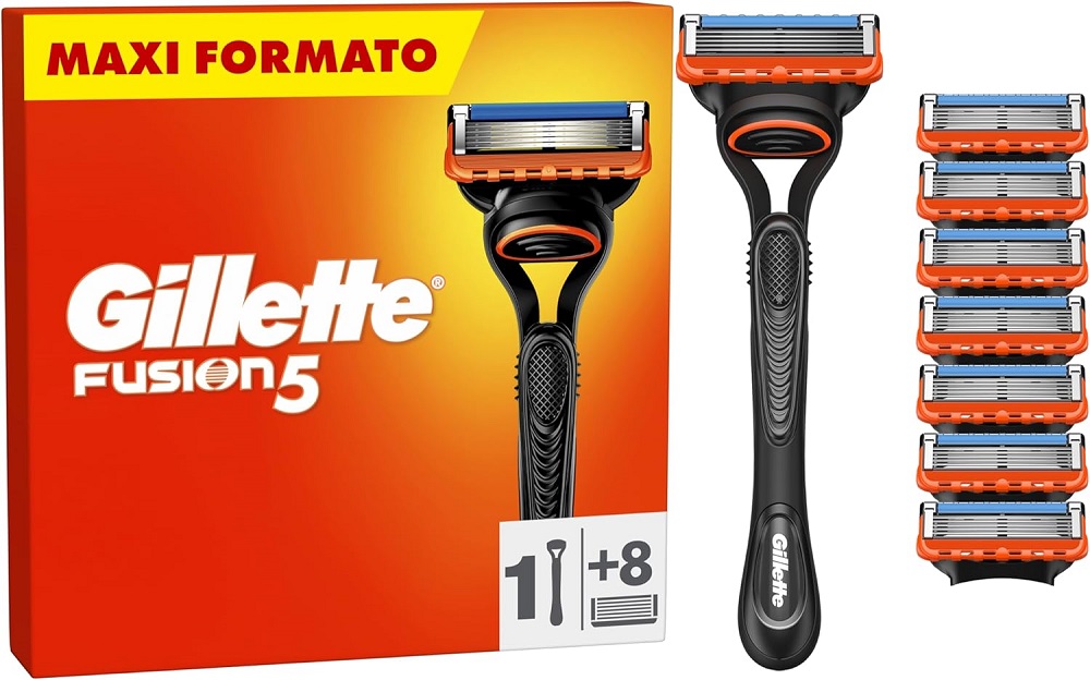 20260519050715_0.jpg Gillette Fusion Fusion + 8 lame - immagine 1