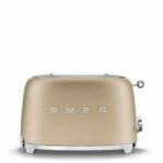 Smeg Tostapane 2 fette TSF01CHMEU Champagne