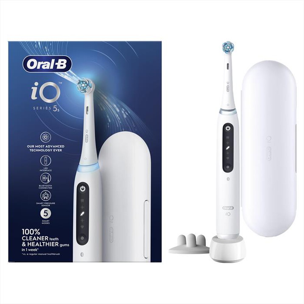 20260520124849_0.jpg Oral-B Spazzolino elettrico iO SERIES 5S Bianco - immagine 1