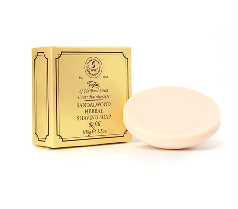 20260902055737_0.jpg Taylor of Old Bond Street Shaving soap Shaving soap sandalwood refill - immagine 1