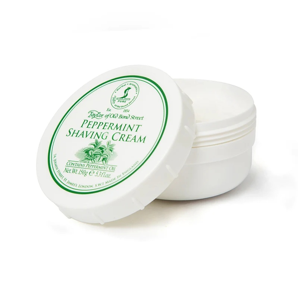 20260903064336_0.jpg Taylor of Old Bond Street Crema da barba Peppermint Shaving Cream - immagine 1