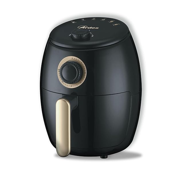 ARDES-Friggitrice-Ad-Aria-Calda-Capacita-2-Litri-Air-Fryer-Piccola-Timer-30-Minuti-Temperatura-Massima-200c-Modello-B08V5L6XYK ARDES - Friggitrice Ad Aria Calda Capacità 2 Litri Air Fryer Piccola Timer 30 Minuti Temperatura Massima 200°c Modello Eldorata Mini 2L AR1K32 - immagine 1