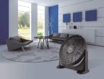 Ardes AR5A50 Space 50 - Agitatore da Pavimento, Pala da 50 cm, 3 velocità, 5 pale, Inclinazione verticale, 80W, Nero - immagine 5