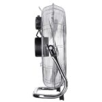 Ardes AR5C45B Ventilatore Box da Pavimento, 3 velocità, Inclinazione Verticale, Cromato, Pala 45 cm - immagine 6