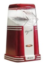 Ariete 2952 Popcorn Popper - Macchina per Pop Corn Compatta, Cottura ad aria calda senza grassi, 1100W, 60gr di mais pronti in meno di 2', Rosso
