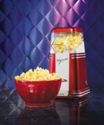 Ariete 2952 Popcorn Popper - Macchina per Pop Corn Compatta, Cottura ad aria calda senza grassi, 1100W, 60gr di mais pronti in meno di 2', Rosso - immagine 3
