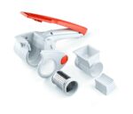 Ariete Gratì 2.0 447, Grattugia Elettrica per Formaggio Senza Fili, Rullo in Acciaio Inox Incluso, 1 Kg di Formaggio con una Ricarica, 1500mAh, Bianco/Arancione - immagine 4
