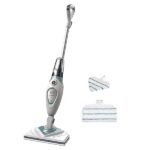 BLACK+DECKER FSM1616-QS Scopa a Vapore Lavapavimenti Steam Mop, Testa Pivotante per Tutte le Superfici, Autoselect per la regolazione del vapore, 1600 W, Serbatoio Estraibile da 1050 ml, Bianco Blu - immagine 3