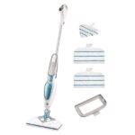 BLACK+DECKER FSM1630-QS Scopa a Vapore Lavapavimenti Steam Mop, Testa Pivotante Adatta a Tutte le Superfici, con Tecnologia Autoselect per la regolazione del vapore, Capacità 460 ml 1600 W