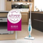 BLACK+DECKER FSM1630-QS Scopa a Vapore Lavapavimenti Steam Mop, Testa Pivotante Adatta a Tutte le Superfici, con Tecnologia Autoselect per la regolazione del vapore, Capacità 460 ml 1600 W - immagine 4