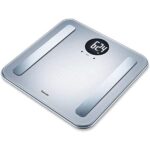 Beurer Bf 198 Bilancia Diagnostica con Display LCD, Rotondo, Portata 180 Kg - 1640 g