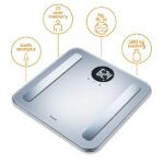 Beurer Bf 198 Bilancia Diagnostica con Display LCD, Rotondo, Portata 180 Kg - 1640 g - immagine 4