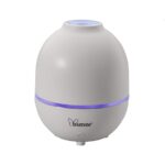 Bimar DA19 Diffusore di Aromi e oli essenziali, Umidificatore Ambiente da 55 ml, Atomizzatore 6 Diversi Colori Ideale in Camera da Letto. Nebulizza Miscela Acqua Essenza per Ultrasuoni, Colore Bianco - immagine 3