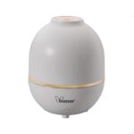 Bimar DA19 Diffusore di Aromi e oli essenziali, Umidificatore Ambiente da 55 ml, Atomizzatore 6 Diversi Colori Ideale in Camera da Letto. Nebulizza Miscela Acqua Essenza per Ultrasuoni, Colore Bianco - immagine 5