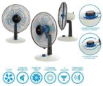 Bimar VT355 ventilatore Ventilatore domestico con pale Nero, Blu, Bianco - immagine 5
