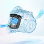 Bosch Serie | 2 Aspirapolvere Senza Sacco con Prestazioni Elevate, Filtro Hygienic, Tecnologia AirCycle, Compatto e Leggero, Viola - immagine 9