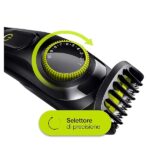 Braun BT3221 Regolabarba Uomo e Tagliacapelli con Lame Affilate di Lunga Durata, 20 Impostazioni di Lunghezza, Confezione con 85% di Plastica in Meno, Nero/Verde - immagine 5