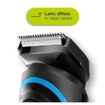 Braun BT3240 Regolabarba Uomo, Rifinitore e Tagliacapelli con Lame Affilate di Lunga Durata e 39 Impostazioni di Lunghezza, Confezione Con 85% di Plastica in Meno, Nero/Blu - immagine 4