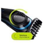Braun BT3240 Regolabarba Uomo, Rifinitore e Tagliacapelli con Lame Affilate di Lunga Durata e 39 Impostazioni di Lunghezza, Confezione Con 85% di Plastica in Meno, Nero/Blu - immagine 5