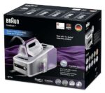 Braun CareStyle 7 IS7144WH, Ferro da Stiro con Caldaia, carica continua Serbatoio 2L Removibile, Sistema Fastclean, Blocco Ferro, Bianco/Viola - immagine 9