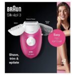 Braun Epilierer Silk-épil 3-420, Plastic, 2 velocità - immagine 6