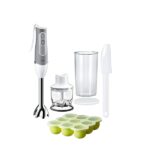 Braun MQ 523 Baby frullatore ad immersione, 600 W, Bianco/Grigio