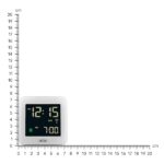 Braun Orologio Sveglia Digitale Radio controllato Fuso Orario Europa Centrale (DCF) con Funzione Snooze, Display LCD, Funzione Quick Set, Suono Sveglia Beep con crescendo, Bianco, BC09W-DCF. - immagine 7