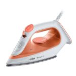 Braun Plancha de Vapor Modelo SI1009OR Piastra, 3600 W, 1 Liter, 44 Decibel, 18/8 Acciaio Inox