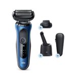 Braun Rasoio elettrico Series 6 60-B7200cc con stazione di pulizia rasoio di precisione