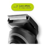 Braun Regolabarba Uomo Con Lame Affilate Di Lunga Durata Progettato Per Durare Il Doppio*, Motore Adattivo E 39 Impostazioni Di Lunghezza, Bt5242 Nero/Grigio, ‎13.7 x 5.7 x 28.2 cm; 340 grammi - immagine 5