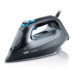 Braun SI9188.EBK Ferri a Vapore, 2800 W, 330 milliliters, Plastica, Nero