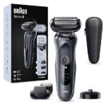 Braun Series 6 60-N4500cs - Rasoio elettrico per uomo, Trimmer, Lavabile
